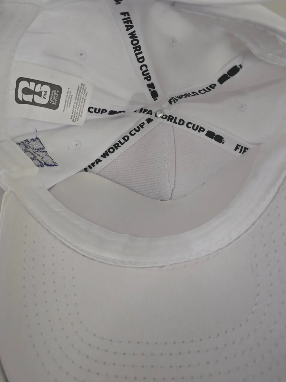 FIFA World Cup 2026 USA white adjustable cap NWT